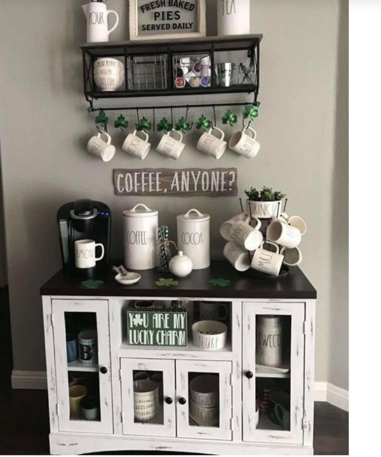 20 Coffee Bar Ideas for Any and Every Kitchen