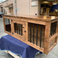 Rustic Farmhouse Dog Crate