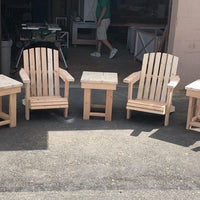 Adirondack Chair And Tables Set