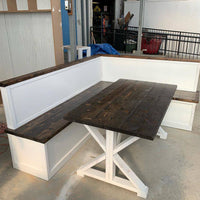 Rustic Farmhouse Kitchen Table Set