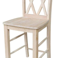 Rustic Farmhouse Counter Height Chair