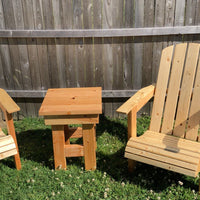 Adirondack Chair And Tables Set